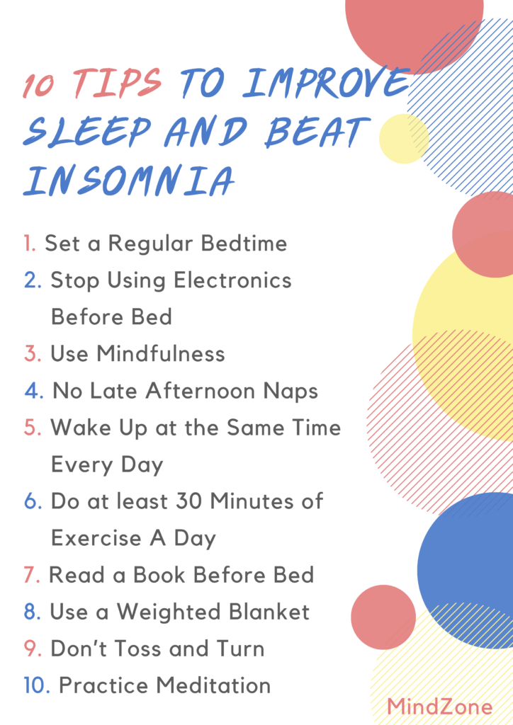 10 Tips to Improve Sleep and Beat Insomnia